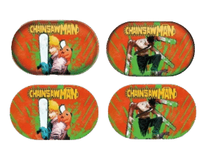 MTL001-3D Mini Tray With Lid – Chainsaw Man 5″x3.25″