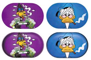 MTL006-3D Mini Tray With Lid – Doped Daffy and Donald Duck
