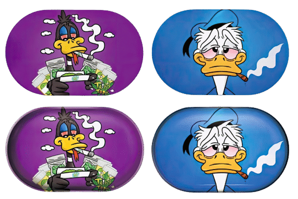 MTL006-3D Mini Tray With Lid – Doped Daffy and Donald Duck