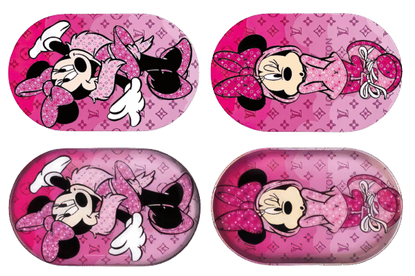 MTL011-3D Mini Tray With Lid - Minnie Mouse