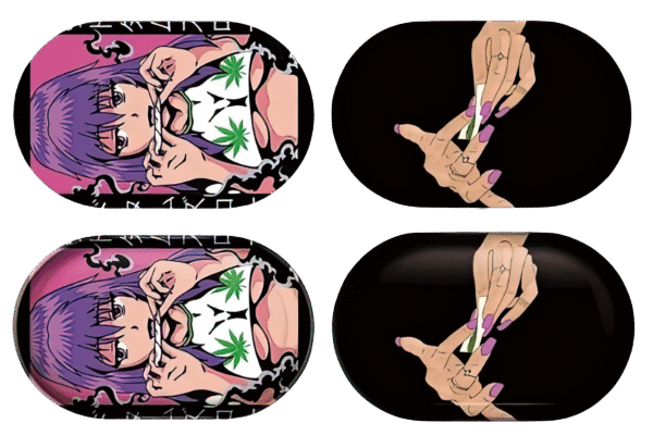 MTL022-3D Mini Tray With Lid – Weed Girl