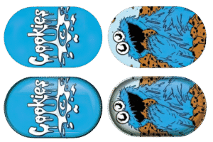 MTL023-3D Mini Tray With Lid – Cookie Monster #2