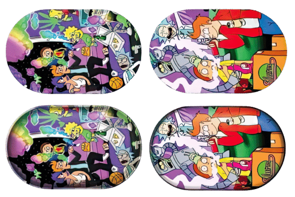 MTL029-3D Mini Tray With Lid – Simpsons and Friends