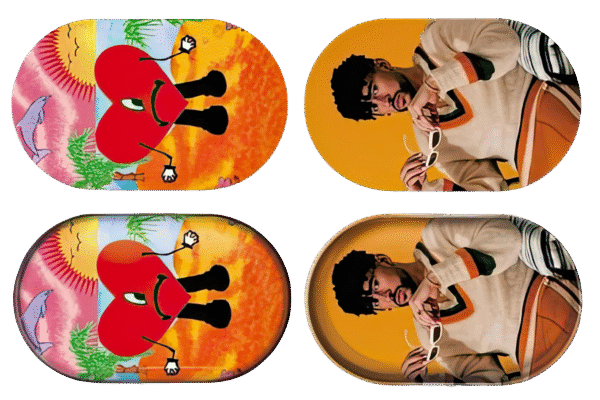 MTL032-3D Mini Tray With Lid – Sexy Bad Bunny