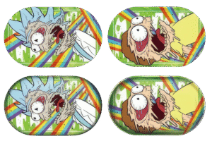 MTL036-3D Mini Tray With Lid – Scary Rick and Morty