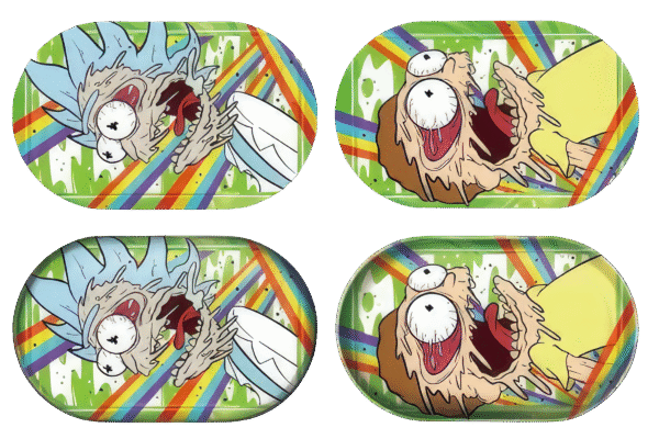 MTL036-3D Mini Tray With Lid – Scary Rick and Morty