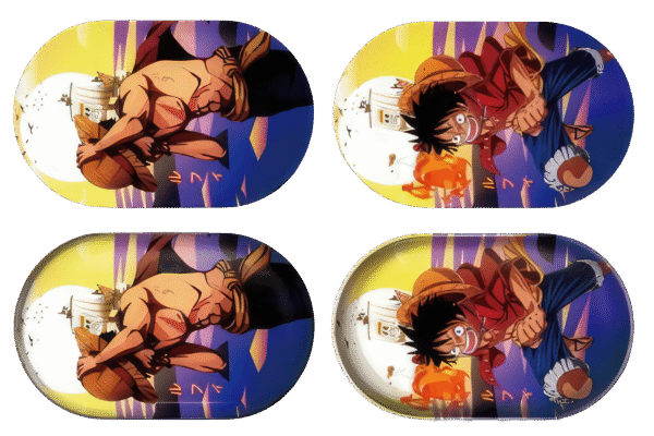 MTL037-3D Mini Tray With Lid – Monkey D Luffy