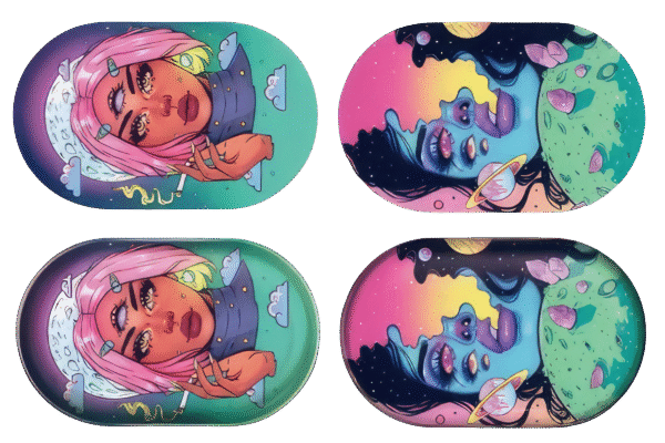 MTL039-3D Mini Tray With Lid – Alien Girls