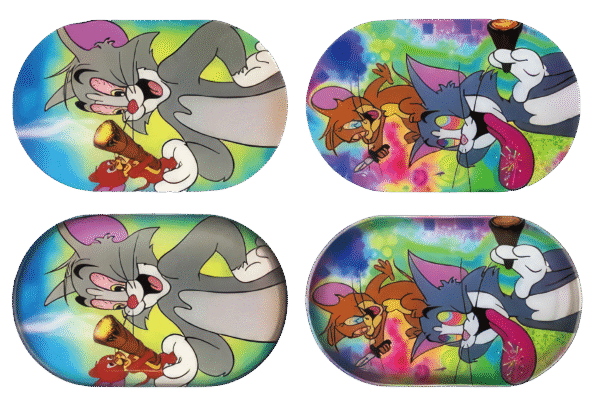 MTL045-3D Mini Tray With Lid - Tom & Jerry