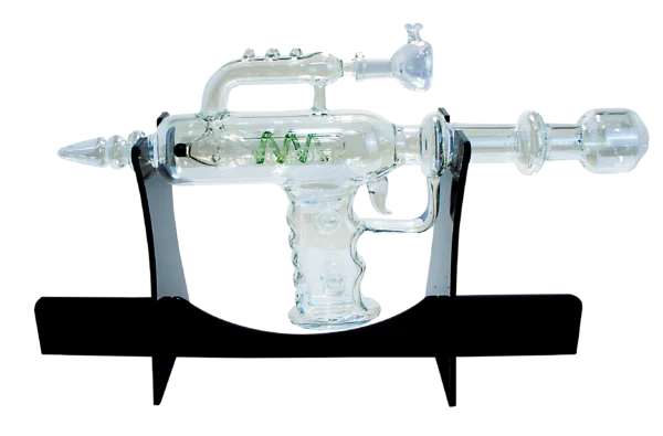 RGG-PLAT-004 - Get Lost RayGun Glass Water Pipe (Platinum) - Image 3