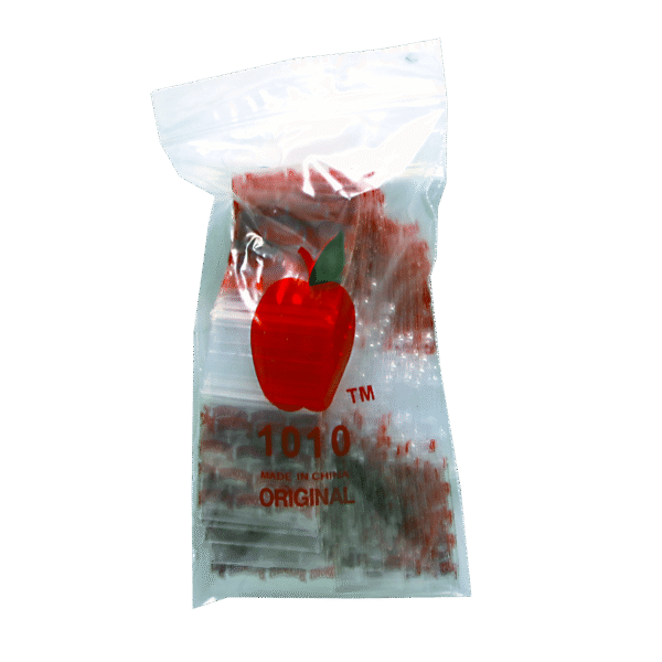 SAB-010 Apple Bag 10x10 (1000 Count) Red Backwoods - Image 2