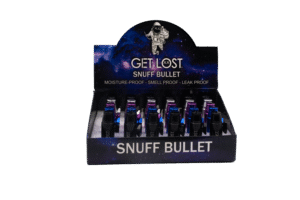 SB-30PK-001 Get Lost Snuff Bullets Case (30 Count)