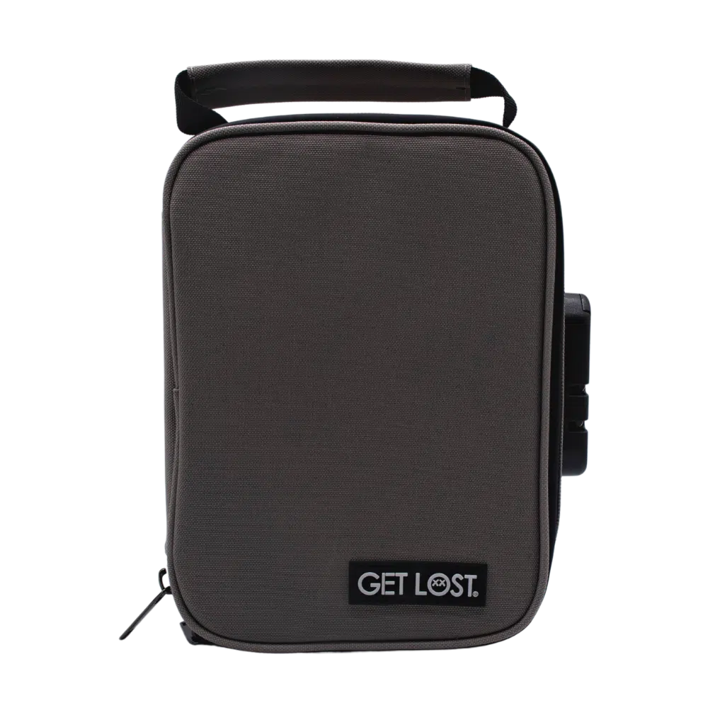 SFSB-GRY-003 Get Lost Smell-Proof Premium Stash Bag with Lock (Gray)