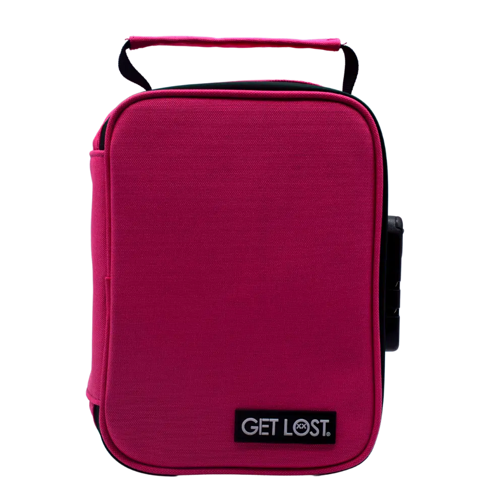 SFSB-PNK-002 Get Lost Smell-Proof Premium Stash Bag with Lock (Pink)