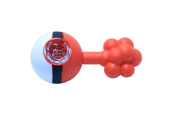 SHP-009 Silicone Hand Pipe - Poke Ball - Image 6