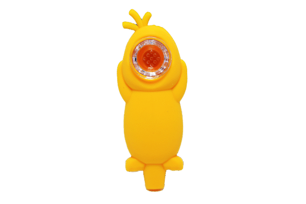 SHP-008 Silicone Hand Pipe - Pokemon Psyduck - Image 2