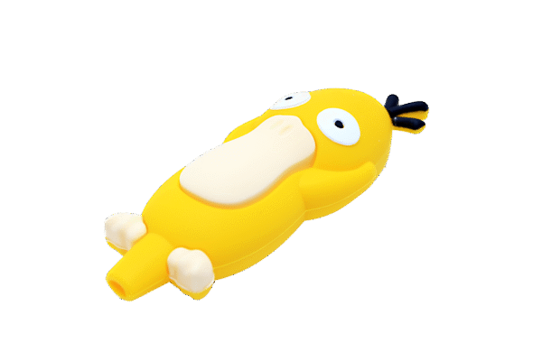 SHP-008 Silicone Hand Pipe - Pokemon Psyduck - Image 4