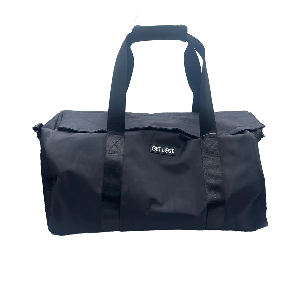 SPDB-BLK-001 Get Lost Smell-Proof Premium Duffle Bag (Black) - Image 7