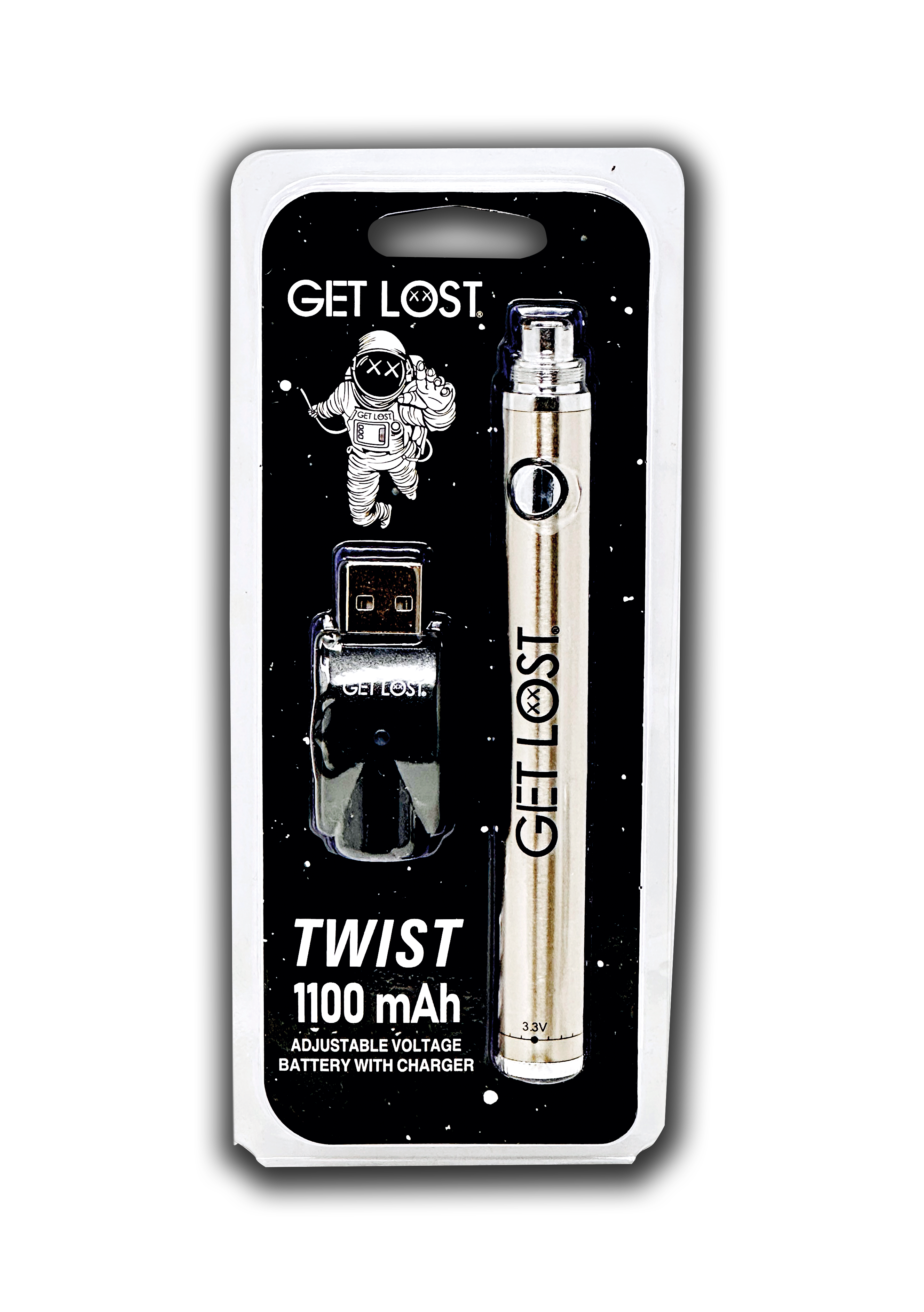 TB-SL-002 Twist 1100 mAh – Battery (Silver)