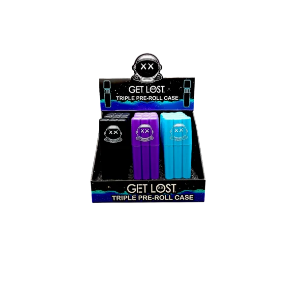 TPC-001 – Get Lost Triple Pre-Roll Case (12 Count) - Image 2