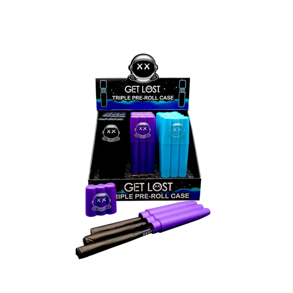 TPC-001 – Get Lost Triple Pre-Roll Case (12 Count)