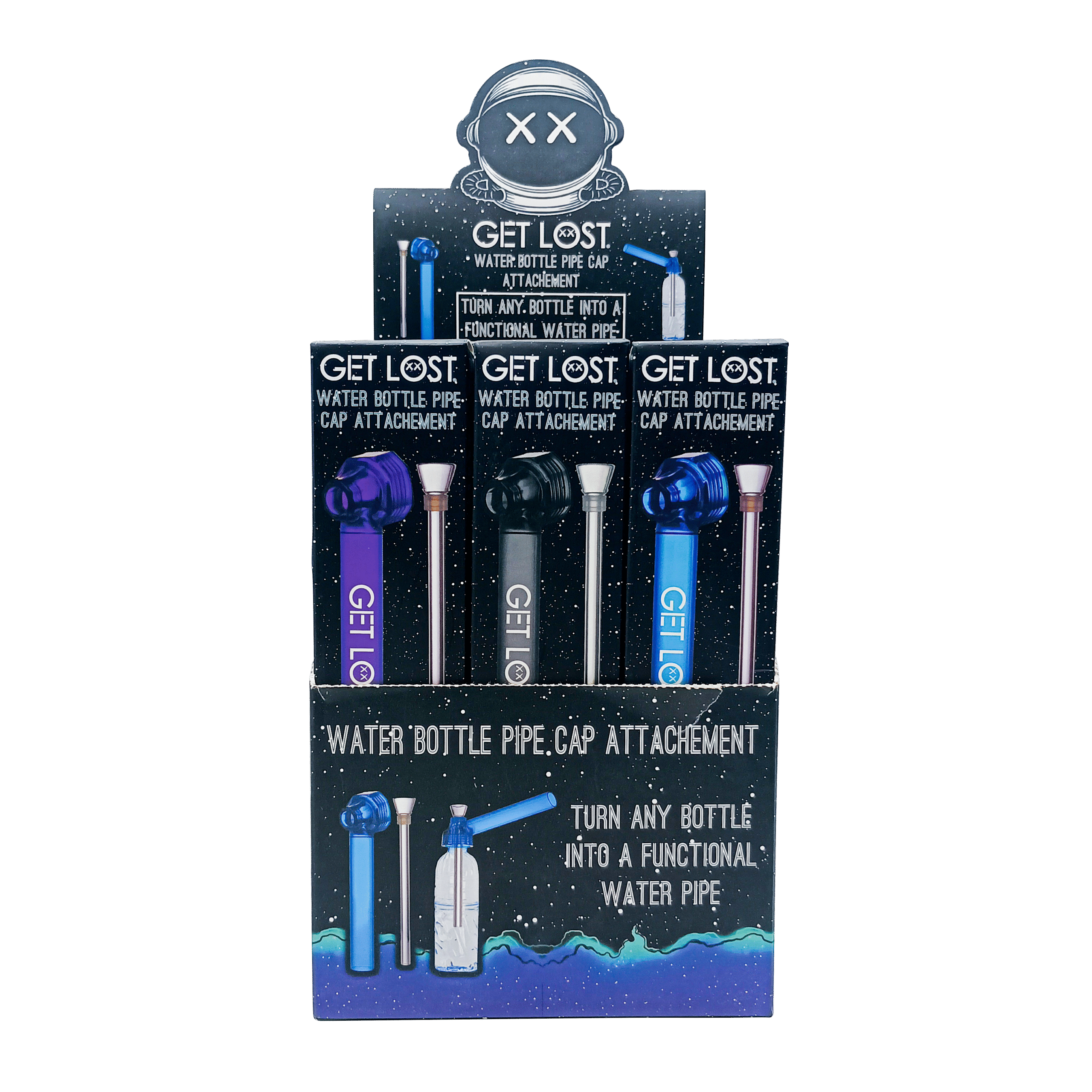 box of bulk water pipe caps