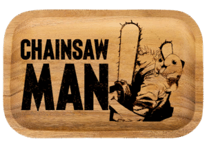 WT003_Wooden Tray – Chainsaw Man 11″x7″x1″