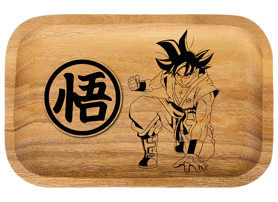 WT009_Wooden Tray – Dragon Ball Z 11″x7″x1″