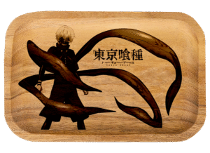 WT019_Wooden Tray – Tokyo Ghoul 11″x7″x1″