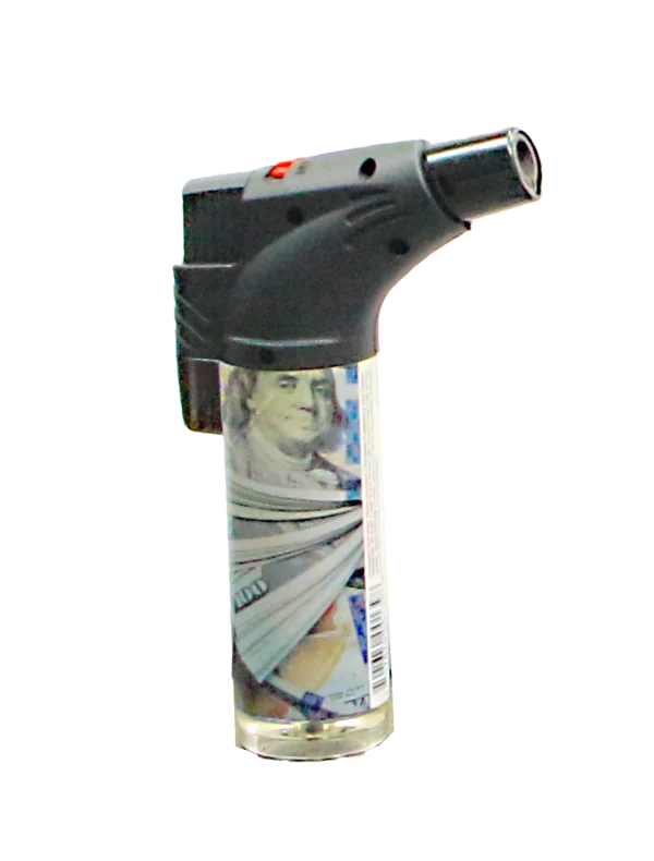 00139-$100 Angle Regular Torch Lighters - (15 Count) $100 Money Bills - Image 5