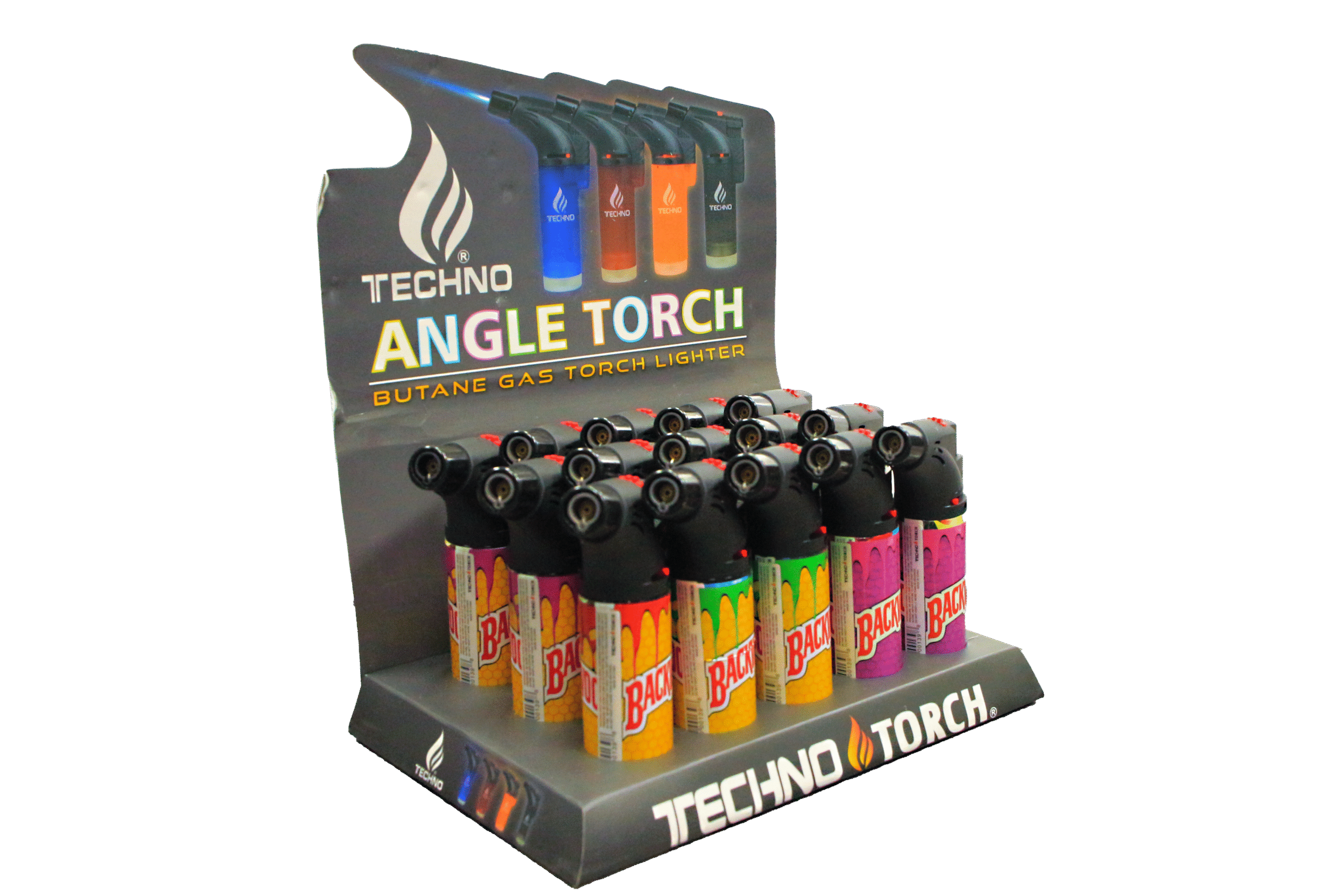 00139-BAC Angle Regular Torch Lighters - (15 Count) Backwoods - Image 3