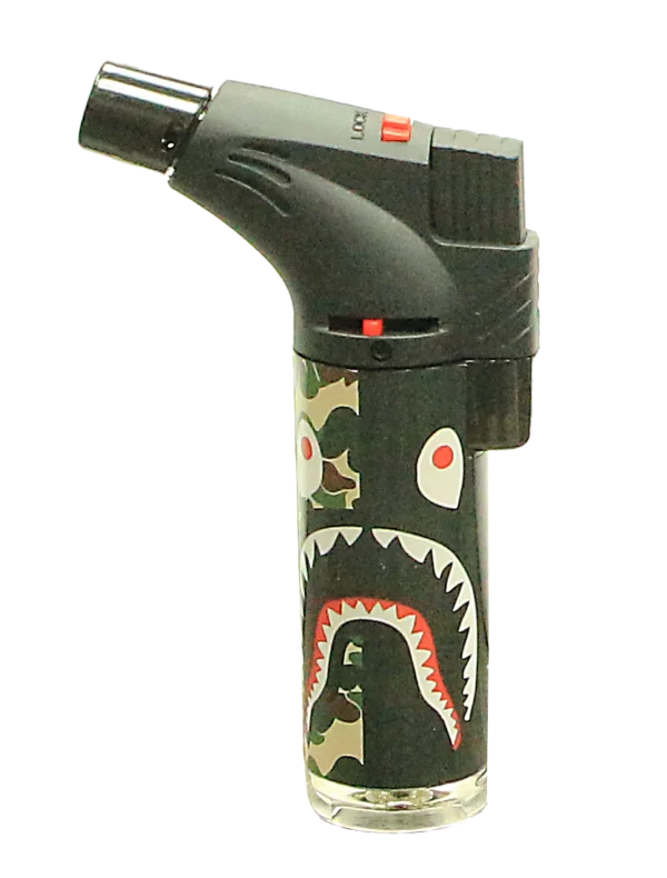 00139-BP Angle Regular Torch Lighters - (15 Count) Bape Face - Image 7