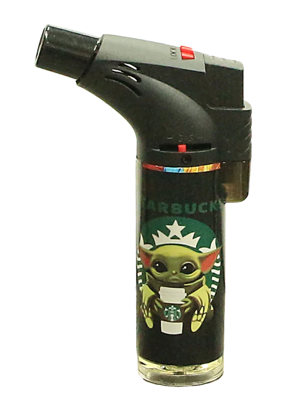 00139-BY1 Angle Regular Torch Lighters - (15 Count) Grogu Baby Yoda - Image 8