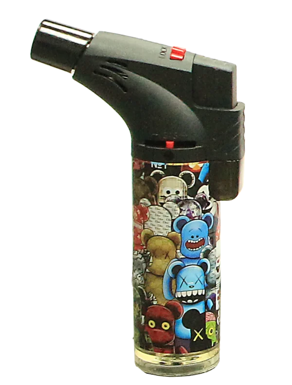 00139-DD1 Angle Regular Torch Lighters - (15 Count) Assorted Cartoons - Image 4