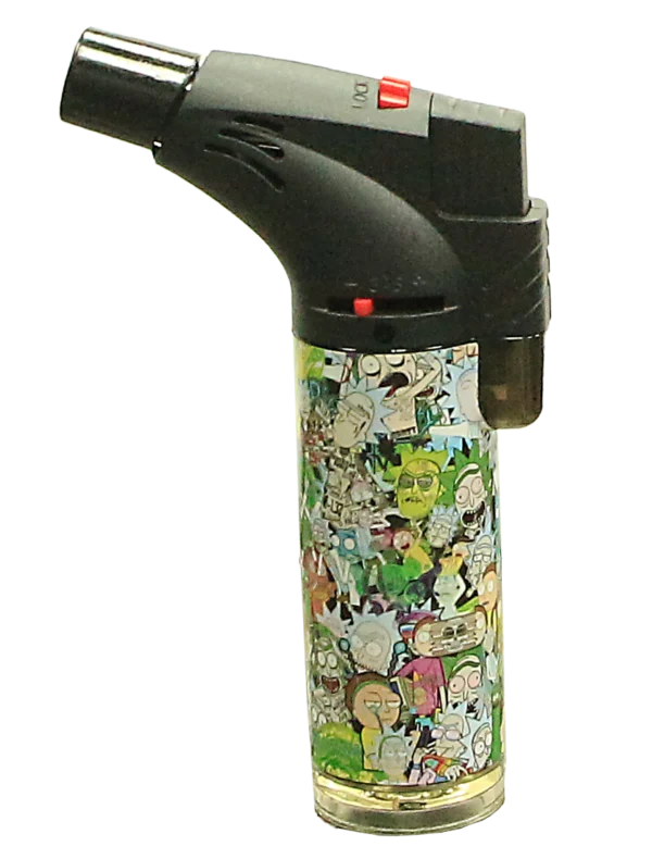 00139-DD1 Angle Regular Torch Lighters - (15 Count) Assorted Cartoons - Image 8