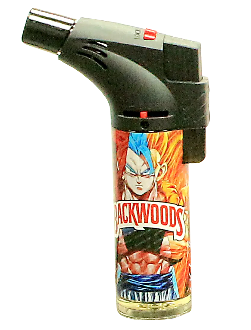 00139-GKBW Angle Regular Torch Lighters - (15 Count) BackWoods Anime Dragon Ballz - Image 4