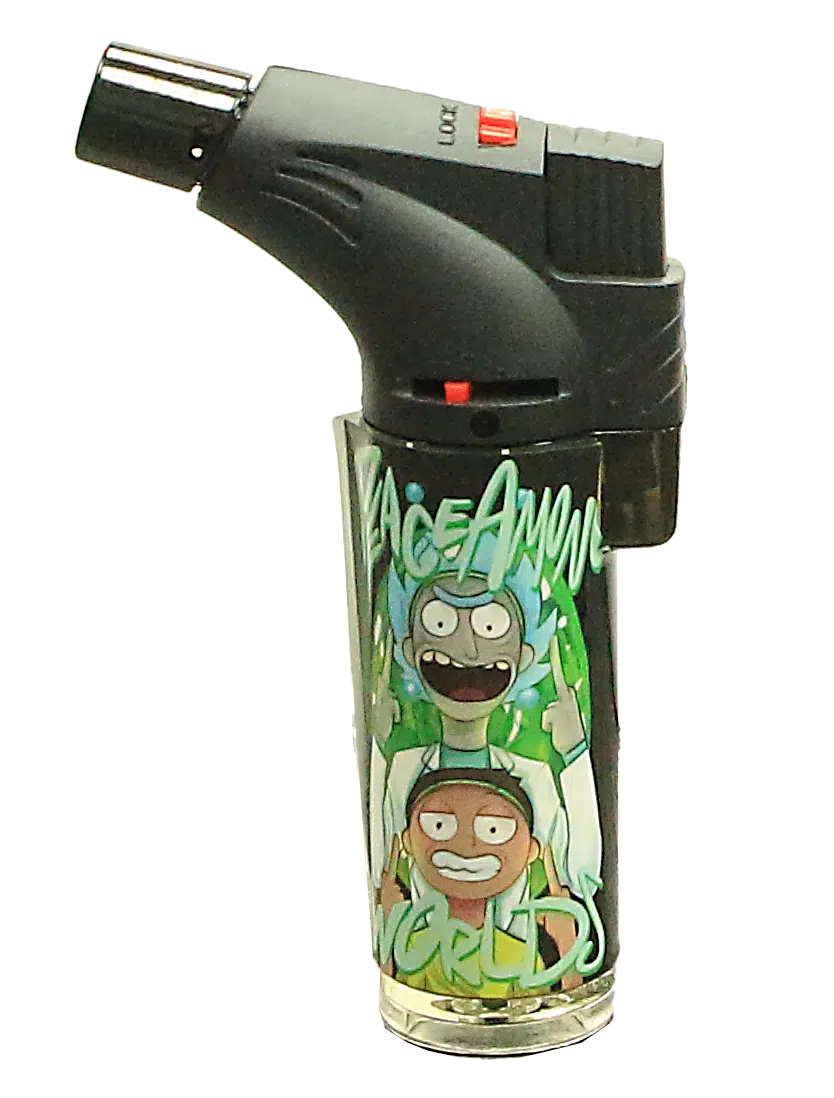 00139-RM4 Angle Regular Torch Lighters - (15 Count) Mr Pickles X Rick - Image 6