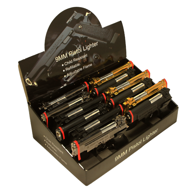 09072-3 9MM Pistol Lighter Beretta M92G - (12 Count) - Image 5