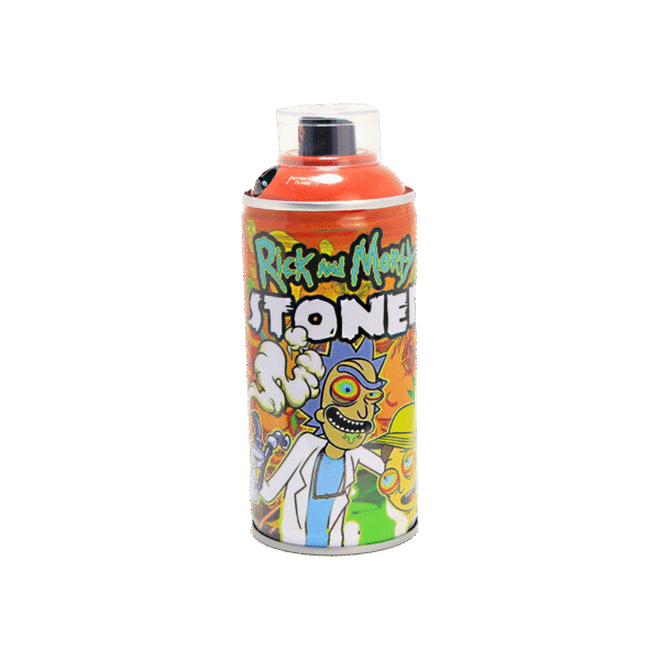 19017S-STO2 Stoner  Rick and Morty Spray Can Torch Lighter - (6 Count) - Image 5