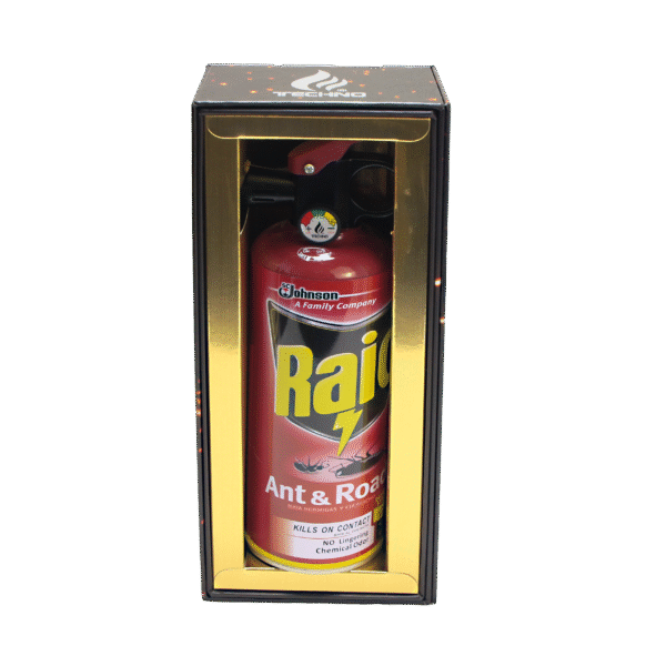 19020-RAID Raid – 8.5" Fire Extinguisher Torch Lighter in Gift Box
