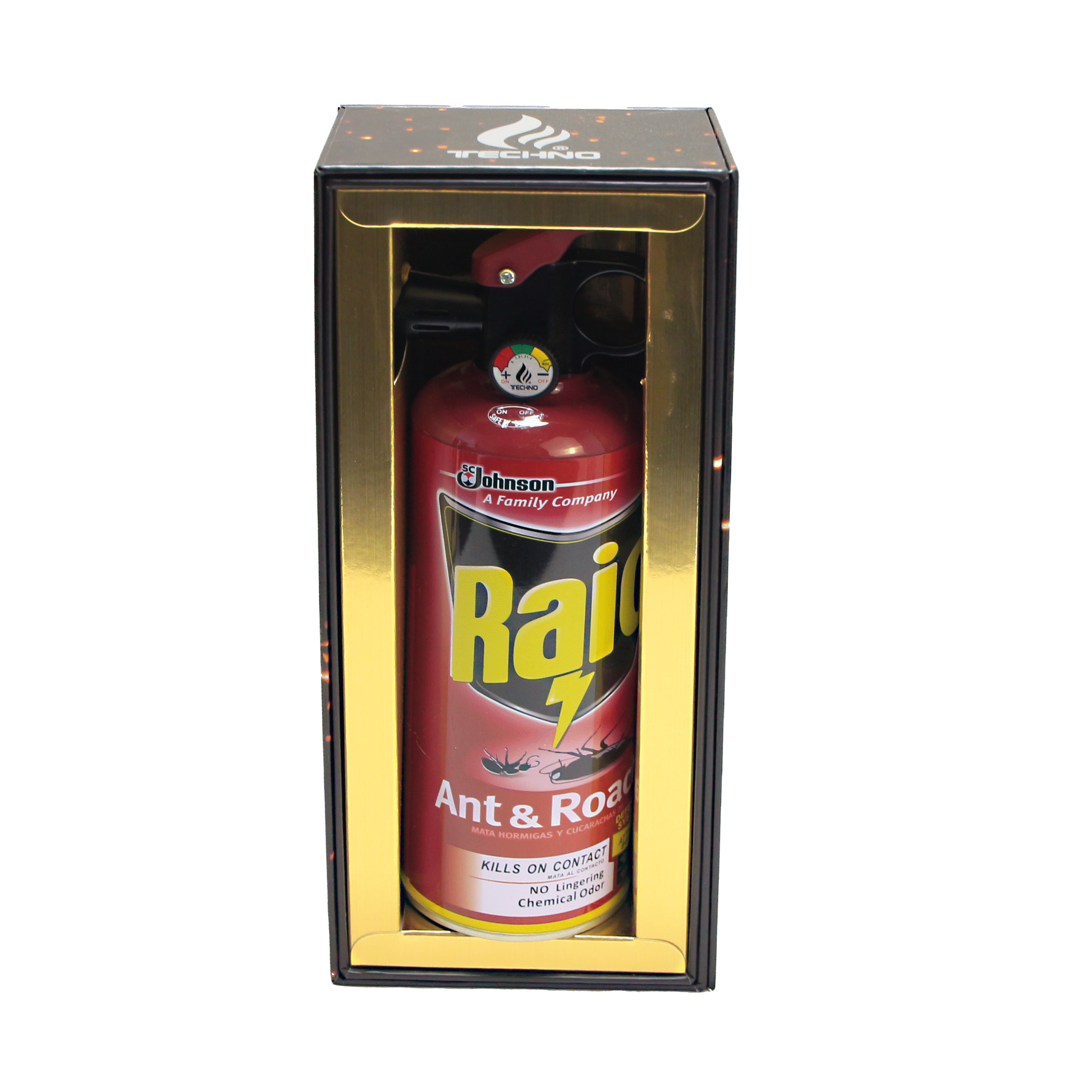 19020-RAID Raid – 8.5″ Fire Extinguisher Torch Lighter in Gift Box