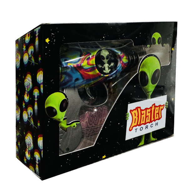 19029-A Alien Blaster Torch Lighter With Fluorescent Light (Retro) (1Pc) - Image 4
