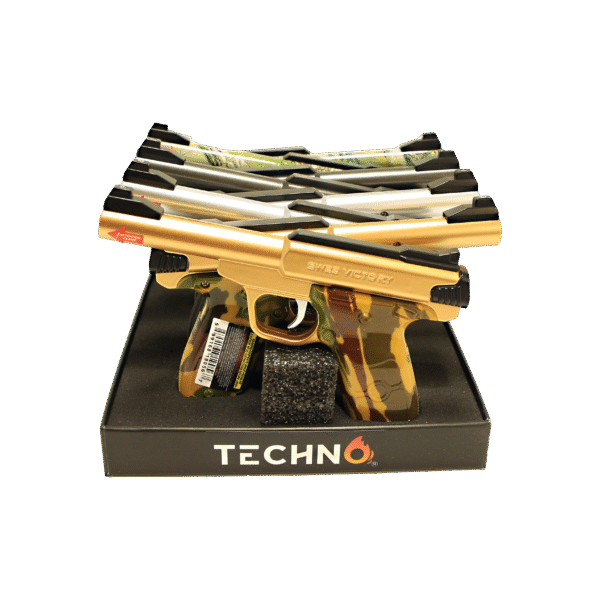 19056 S22 Victory Gun Torch Lighter  – (8 Count)