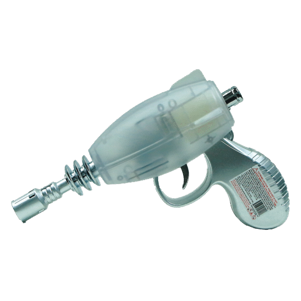19029-FL6 Alien Blaster Torch Lighter With Fluorescent Light (Alien Face) Clear Gun (1Pc) - Image 6