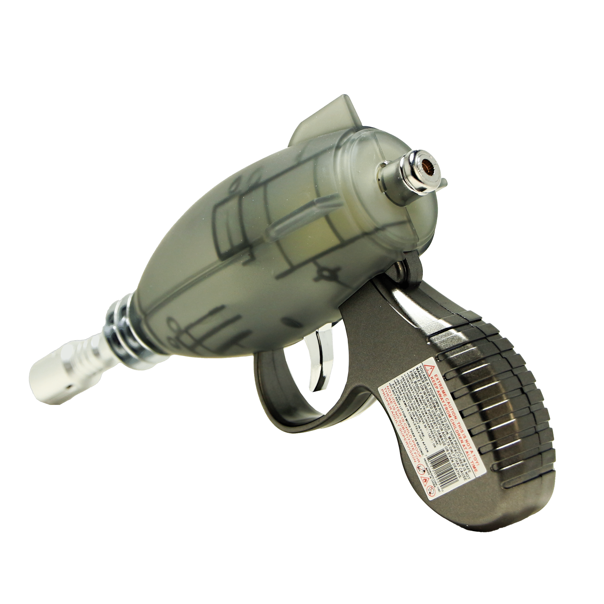 19029-FL4 Alien Blaster Torch Lighter With Fluorescent Light (Stop) (1Pc) - Image 5