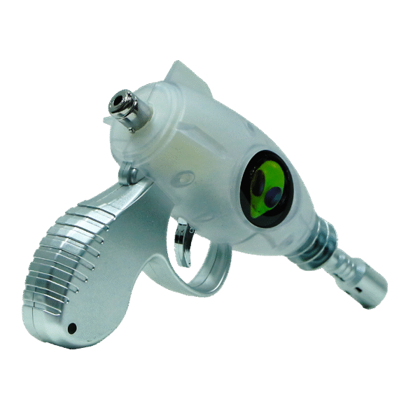 19029-FL6 Alien Blaster Torch Lighter With Fluorescent Light (Alien Face) Clear Gun (1Pc) - Image 8