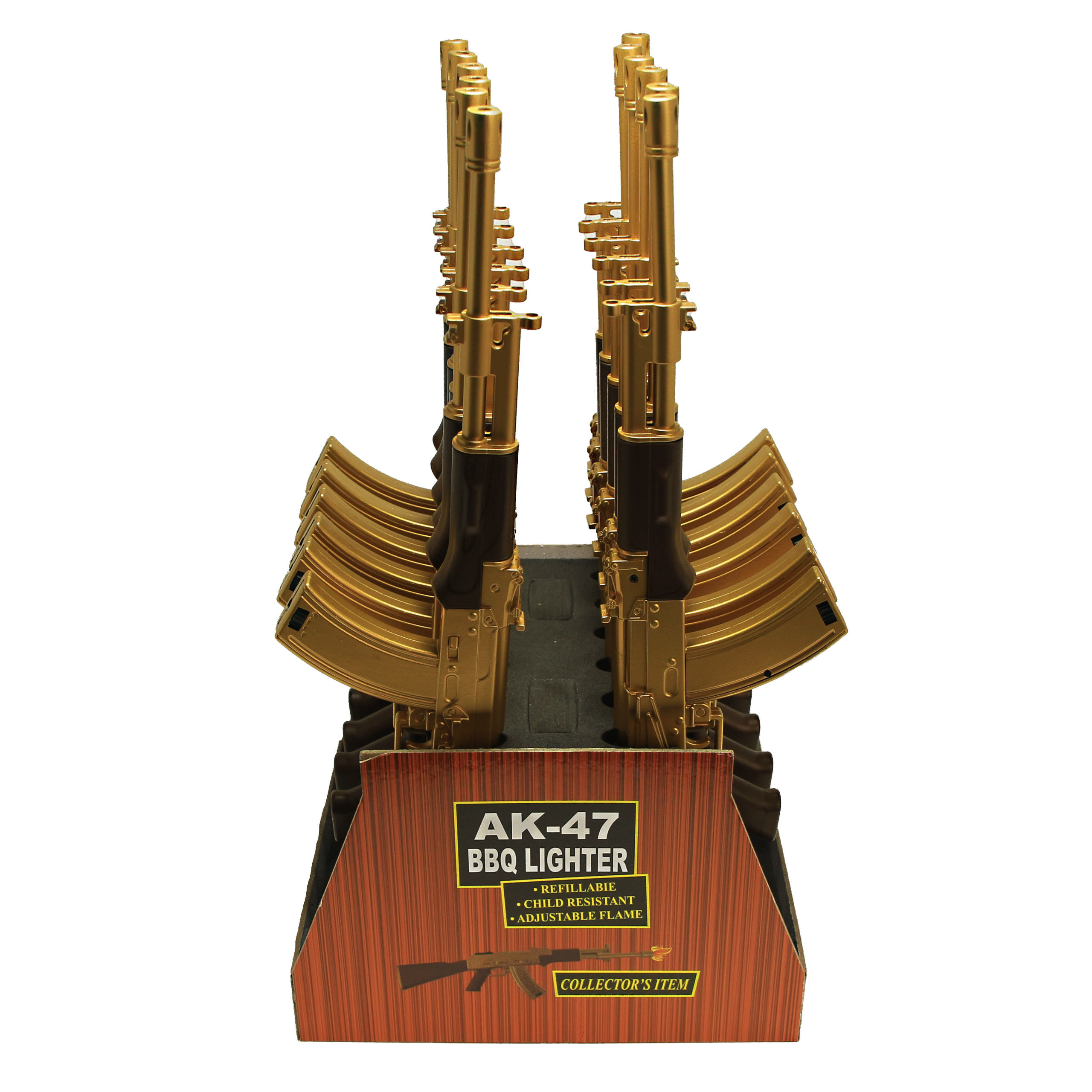 21064 AK47 BBQ Lighter – (12 Count)