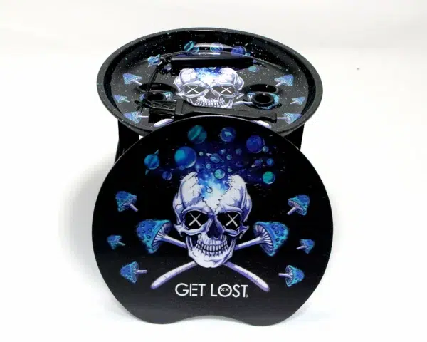3DRTS-004 - 3D Rolling Tray Station 004 - Get Lost Skull - Image 4