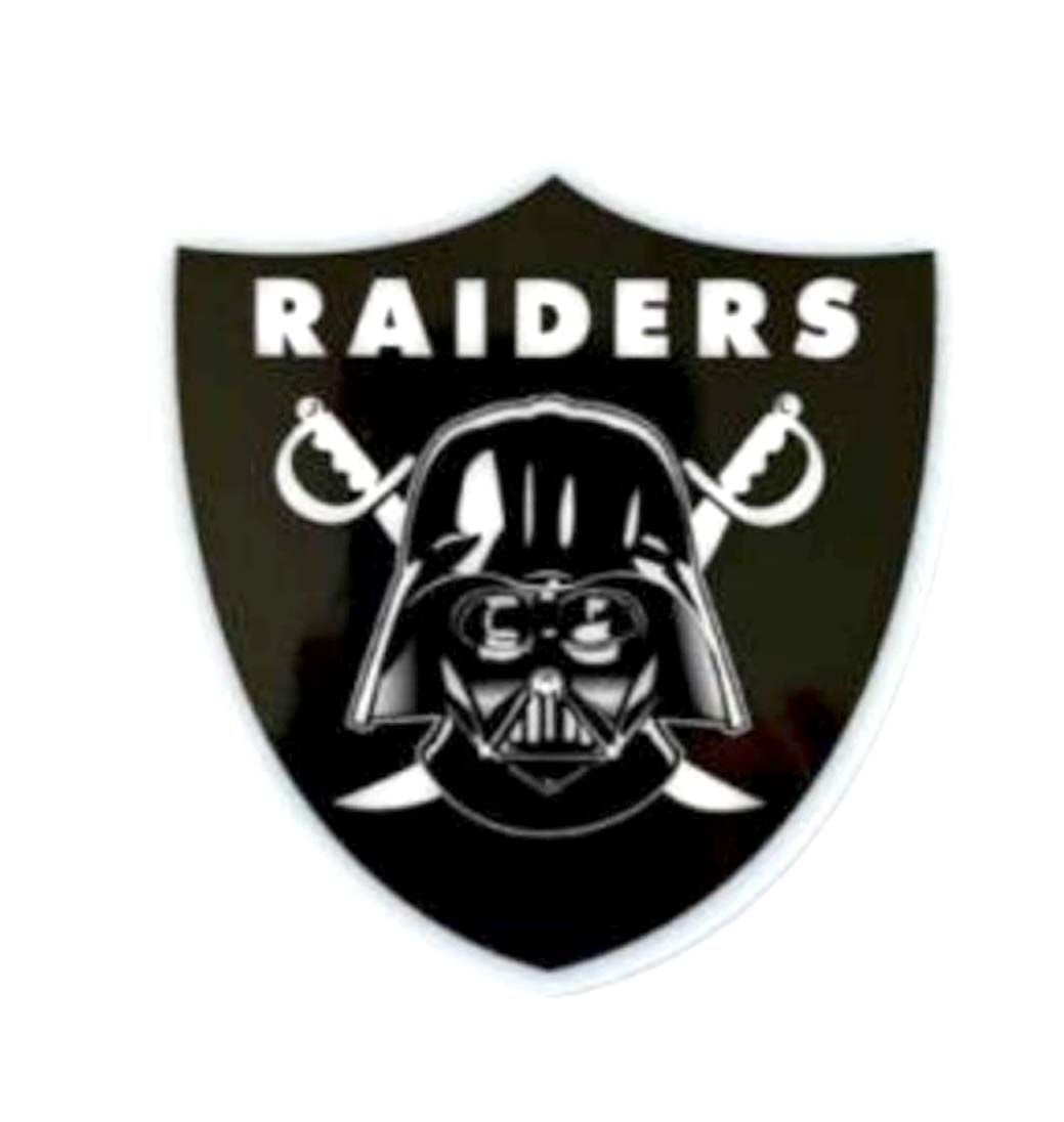 3D3DK008 Los Angeles Raiders Sticker
