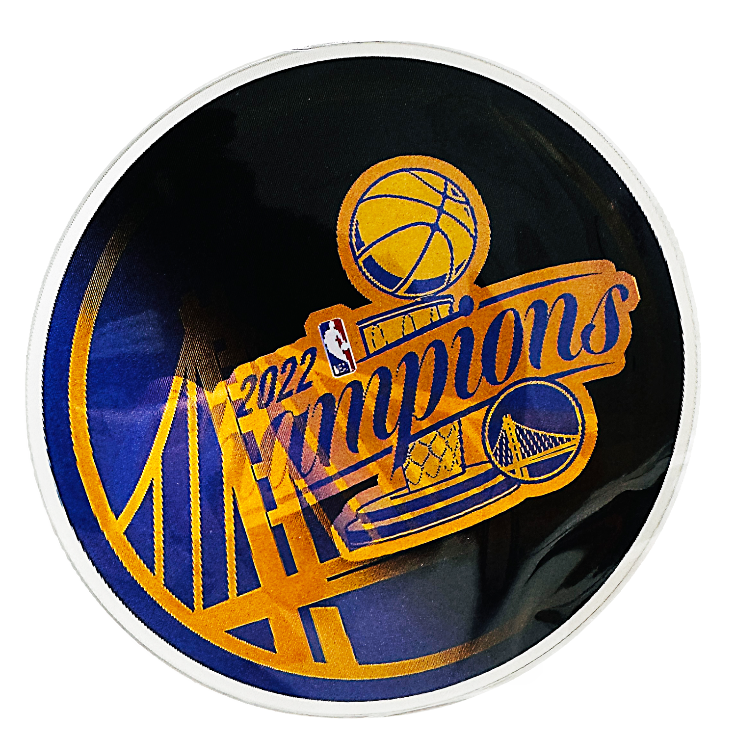 3D3DK010 Golden State Warriors Champions Sticker